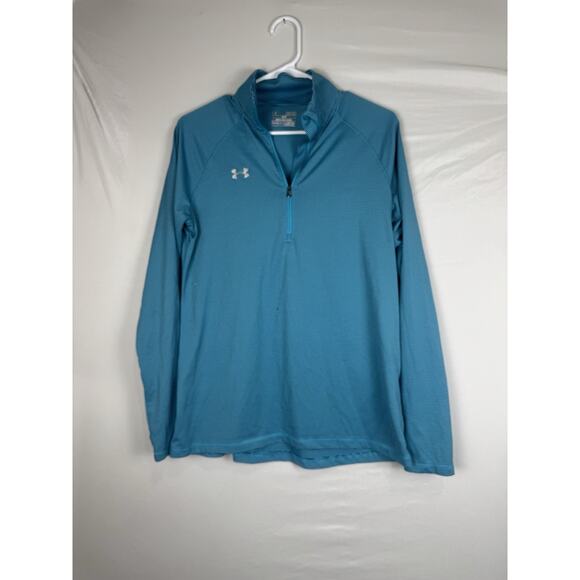 Woman’s Under Armour Quarter Zip Medium- Read - Picture 1 of 4